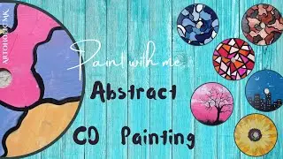 DIY | Paint your old CD | DIY CD craft ideas | Best out of waste ideas #019