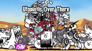 Battle Cats - Utopia Is Over There 1 Crown (Tutorial)