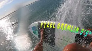 Surfing 5&rsquo;5&rdquo; Pyzel Gremlin Ponce Inlet FL. Apr 28th