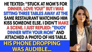 He Texted “Stuck At Mom’s For Dinner, Love You!” But I Was Sitting Three Tables Away Reddit Stories