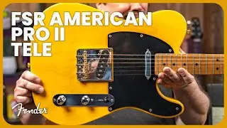 Fender FSR American Pro II Telecaster - Ash, Roasted Maple, Butterscotch Blonde (2023)