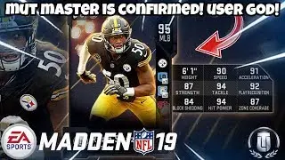 MUT MASTER CONFIRMED! 95 OVERALL RYAN SHAZIER! Madden 19 Ultimate Team