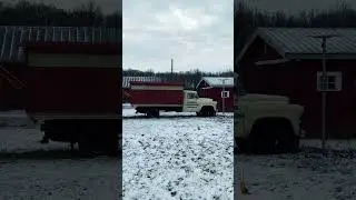 Vintage 1950&rsquo;s Chevrolet Low Cab Forward Box Truck.