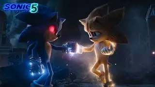 SUPER SONIC SELLA Al VILLANO Super Black SONIC en la Esmeralda En SONIC 5 LA PELICULA -Teoría