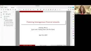 Andreea Minca (Cornell ORIE): Clustering Heterogeneous Financial Networks