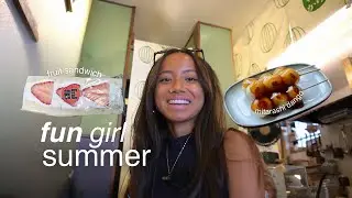 summer days in tokyo 🌸&nbsp;fruit sandos, teamlabs + vegan food! 🍓