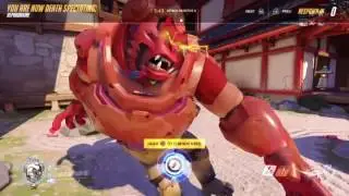 Overwatch Hanzo gameplay (Sniping with tobi)