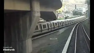 Viaje en Cabina Metro de Caracas, desde la estación Mamera a la estación Las Adjuntas L2,  año 2014.