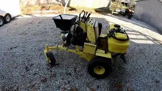Stand On Spreader Sprayer - Sprayer Mounted