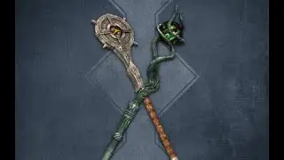 Новые мистические посохи в TES5:Skyrim SE. Creation Club.