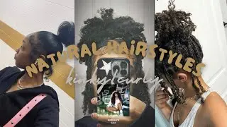 natural hairstyles on black tiktok| #blacktiktok #tiktok