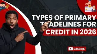 Types of primary tradelines for credit building in 2026