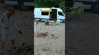 Bieszczady - Kamperem na dziko po Polsce  #bieszczady #kamper #campervan #podr&oacute;że#shorts