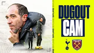 BRILLIANT touchline reactions during London derby | DUGOUT CAM | Spurs 2-0 West Ham