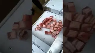 Electric Fresh Meat Cube Dicer Slicer Cutting Machine Poultry Chicken Cutter Dice Cutting Machine
