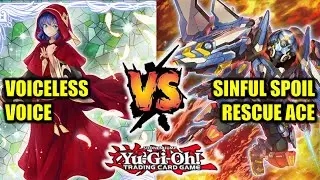 VOICELESS VOICE VS SINFUL SPOIL RESCUE ACE MATCH Yu-Gi-Oh!