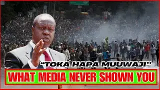 'KUMBE MATIANG'I ALIFUKUZWA?' Kisii Rally Behind The Scene that Media Never Shown You 'REJECTED'