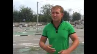 Экзамен по вождению на автодроме 