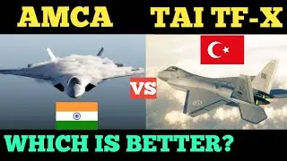 AMCA VS TAI TF-X FIGHTER JETS SPECIFICATIONS COMPARISON.