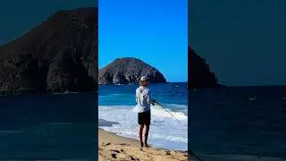 Shore Fishing Punta Lobos #baja #bajacaliforniasur #mexico #fishing #shorefishing #fish #beach #sea