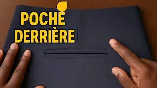 Comment monter la poche derri&egrave;re d'un pantalon