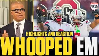 Ohio State manhandles Wisconsin, 34-0 | Instant Reaction | College Football Today