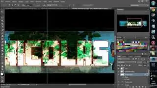 Speed Art  Como Hacer Banner Youtube Minecraft | Photoshop cc 6