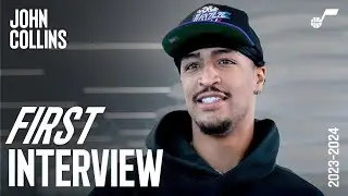 FIRST interview with ✨NEW✨ Jazzman John Collins | UTAH JAZZ