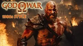 What if God Of War Was a 1980s Live Action Movie? (Dark Fantasy Trailer)