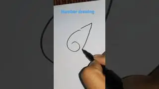 Number drawing-drawing of Rat by number 67 #youtubeshorts #ytshorts #viral