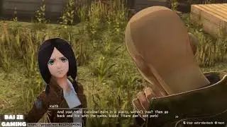 Attack on Titan 2 24  Training with Keith! Character Interactions!