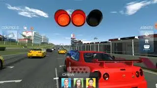 Real Racing 3. Играю Road collection. Полностью прокачал машину. Ездил на улудшеном Chevrolet.