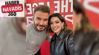 David Beckham ile bir araya gelen Buse Terim'in paylaşımı: 'Başardım diyebilir miyiz?'