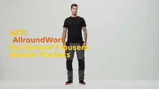 Snickers Workwear: 6271 AllroundWork, Full Stretch Werkbroek met Holsterzakken