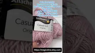 Schachenmayr Casual Soft Originals Knitting & Crocheting Yarn &ldquo;ARAN &ldquo;Compound -Cotton Wool Viscose