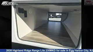 Amazing 2026 Highland Ridge Range Lite Travel Trailer RV For Sale in Egg Harbor City, NJ | RVUSA.com