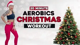 20 MIN CHRISTMAS AEROBICS DANCE WORKOUT 🎄 For Weight Loss Beginner Friendly