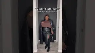 Plus size Winter Outfits for sizes 18+