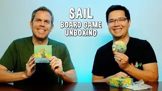 Unboxing Sail - Pirate Trick-Taking Board Game