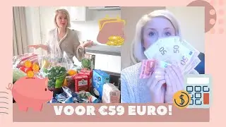 VOOR €8,50 eten per DAG als GEZIN 😱💶 BUDGET CHALLENGE Boodschappen Shoplog | Kellycaresse