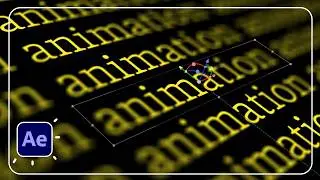 Variable Fonts Text Animation in After Effects - After Effects Tutorial