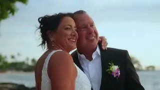 Big Island Weddings Kukio Beach Elopement Kona Wedding Officiant&reg;  Hawaii Wedding Highlight Video