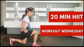 20 Minute HIIT Workout with Olympic diver Leon Taylor | Workout Wednesday