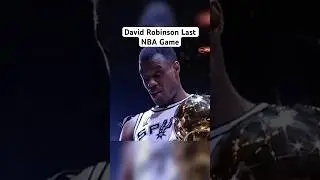 Последняя игра Дэвида Робинсона в НБА в 2003 году 🔥 #nba #basketball #sanantoniospurs #sports #sh...
