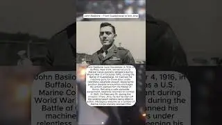 John Basilone &ndash; From Guadalcanal to Iwo Jima | Medal of Honor Marine