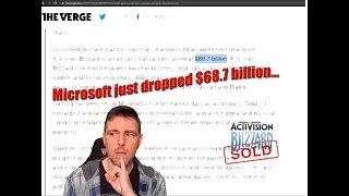 Activision Blizzard Sold to Microsoft for $68.7 Billion, Phil Spencer and Satya Nadella Letters