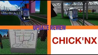 ROBLOX Nid's Buses & Trams | Review Of The Update | Chick'nX