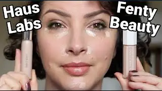 Вирусное шоу консилеров 🥊 Haus Labs против Fenty Beauty | Битва основ