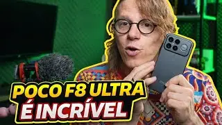POCO F8 ULTRA É SURPREENDENTE! MELHOR CUSTO BENEFÍCIO DO ANO! 