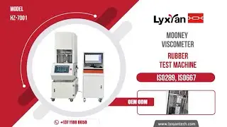 Rubber Mooney Viscometer Equipment meeting standard ISO289 & ISO667 Using steps explanation
